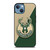 MILWAUKEE BUCKS NBA BASKETBALL LOGO iPhone 13 Case Cover