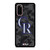 COLORADO ROCKIES BASEBALL BLACK CAMO Samsung Galaxy S20 Case Cover