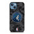 MINNESOTA TIMBERWOLVES BLACK CAMO iPhone 13 Case Cover