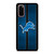 DETROIT LIONS NFL METAL STRIPE Samsung Galaxy S20 Case Cover