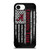 ALABAMA CRIMSON TIDE FLAG MLS iPhone 16e Case Cover