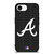 ATLANTA BRAVES BASEBALL BLACK iPhone 16e Case Cover