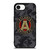 ATLANTA UNITED FC MLS BLACK CAMO iPhone 16e Case Cover