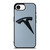 BLACK TESLA CAR LOGO iPhone 16e Case Cover