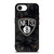 BROOKLYN NETS BASKETBALL NBA FIRE iPhone 16e Case Cover