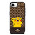COACH NEW YORK LOGO BRWON EMBLEM X PIKACHU POKEMON iPhone 16e Case Cover