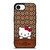 COACH NEW YORK LOGO HELLO KITTY BROWN iPhone 16e Case Cover