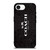 COACH NEW YORK LOGO ON BLACK FABRIC iPhone 16e Case Cover