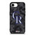 COLORADO ROCKIES BASEBALL BLACK CAMO iPhone 16e Case Cover