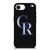 COLORADO ROCKIES MLB LOGO iPhone 16e Case Cover