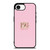 DOLCE AND GABBANA PINK LOGO iPhone 16e Case Cover