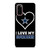 I LOVE MY DALLAS COWBOYS FOOTBALL NFL Samsung Galaxy S20 Case Cover