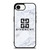 GIVENCHY MARBLE LOGO iPhone 16e Case Cover