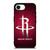 HOUSTON ROCKETS WOODEN LOGO 2 iPhone 16e Case Cover