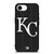 KANSAS CITY ROYALS BASEBALL BLACK iPhone 16e Case Cover