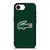 LACOSTE CROCODILE GREEN iPhone 16e Case Cover