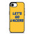LETS GO INDIANA PACERS NBA BASKETBALL iPhone 16e Case Cover