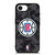 LOS ANGELES CLIPPERS BLACK CAMO iPhone 16e Case Cover LOS ANGELES CLIPPERS BLACK CAMO iPhone 16e Case Cover