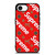 LOUIS VUITTON X SUPREME RED iPhone 16e Case Cover