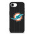 MIAMI DOLPHINS FOOTBALL TEXT iPhone 16e Case Cover