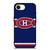 MONTREAL CANADIENS LOGO HOCKEY TEAM EMBORDERY iPhone 16e Case Cover