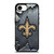 NEW ORLEANS SAINTS BROKEN METAL iPhone 16e Case Cover