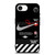 NIKE AIR JORDAN OFF WHITE STRIPES iPhone 16e Case Cover