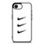 NIKE TRIPPLE SWOOSH WHITE iPhone 16e Case Cover