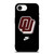 OKLAHOMA SOONERS UNIVERSITY FOOTBALL TEAM LOGO iPhone 16e Case Cover