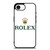ROLEX WATCHES LOGO iPhone 16e Case Cover