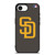 SAN DIEGO PADRES MLB LOGO iPhone 16e Case Cover