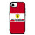 SCUDERIA FERRARI FORMULA ONE F1 RACING iPhone 16e Case Cover
