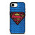 SUPERMAN TYPOGRAPHY LOGO iPhone 16e Case Cover