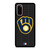 MILWAUKEE BREWERS BASEBALL BLACK Samsung Galaxy S20 Case Cover