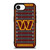 WASHINGTON COMMANDERS FOOTBALL FIELD iPhone 16e Case Cover