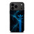 ADIDAS LOGO ABSTRACT BLUE LIGHT iPhone 17 Pro Max Case Cover