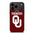 AIR JORDAN OKLAHOMA SOONERS UNIVERSITY FOOTBALL TEAM LOGO iPhone 17 Pro Max Case Cover