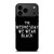 AMERICAN HORROR STORY ON WEDNESDAY WE WEAR BLACK iPhone 17 Pro Max Case Cover