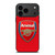 ARSENAL FC LONDON ENGLAND FOOTBALL CLUB LOGO iPhone 17 Pro Max Case Cover