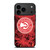 ATLANTA HAWKS BASKETBALL NBA FIRE iPhone 17 Pro Max Case Cover