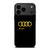 AUDI CAR GOLD LOGO iPhone 17 Pro Max Case Cover