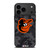 BALTIMORE ORIOLES BASEBALL BLACK CAMO iPhone 17 Pro Max Case Cover