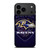 BALTIMORE RAVENS NFL LOGO iPhone 17 Pro Max Case Cover