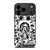 BAPE SHARK LOGO SUPREME BLACK WHITE iPhone 17 Pro Max Case Cover