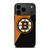 BOSTON BRUINS NHL HOCKEY LOGO iPhone 17 Pro Max Case Cover