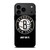 BROOKLYN NETS NBA BASKETBALL LOGO 3 iPhone 17 Pro Max Case Cover
