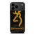 BROWNING ARMS CAMO CARBON iPhone 17 Pro Max Case Cover