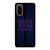 NEW YORK GIANTS NFL METAL STRIPE Samsung Galaxy S20 Case Cover