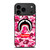CAMO BATHING APE SUPREME PINK iPhone 17 Pro Max Case Cover