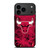 CHICAGO BULLS BASKETBALL NBA FIRE iPhone 17 Pro Max Case Cover